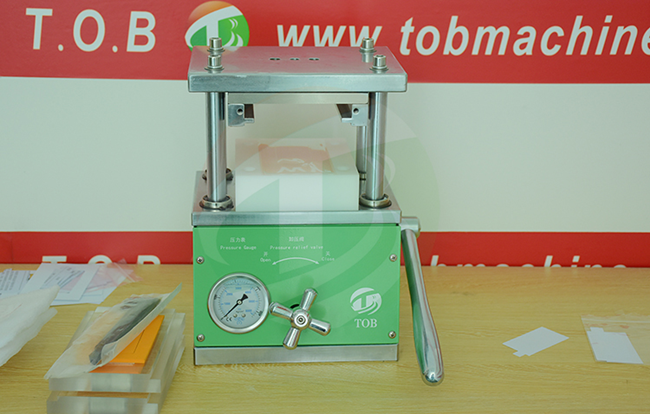 TOB-MQ100-H manual electrode die cutter machine