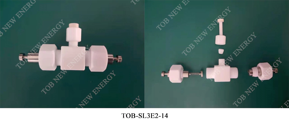 TOB-SL3E2-14 3전극 배터리 테스트 셀