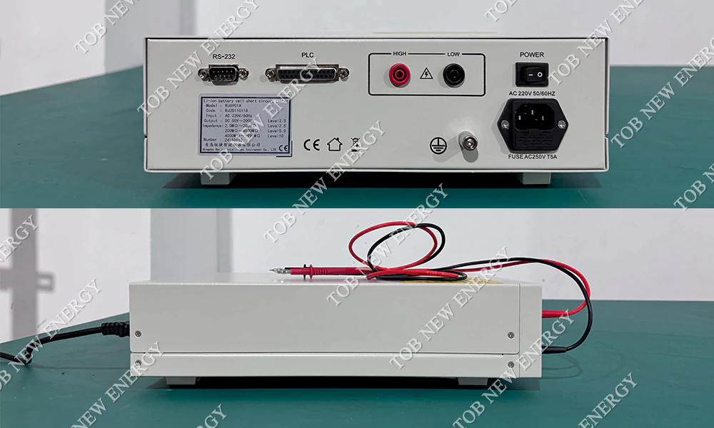 Insulation Resistance Battery Cell Short Circuit Tester