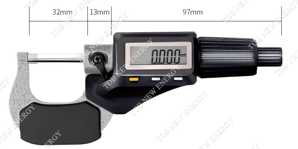 0-25mm High Precision Digital Micrometer