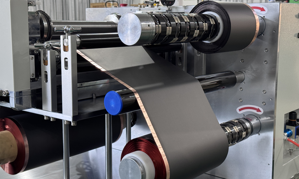 Roll to Roll Battery Electrode Slitting Machine