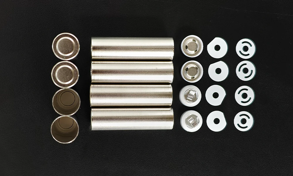 TOB-14500-C-1 cap and pre-welded tab