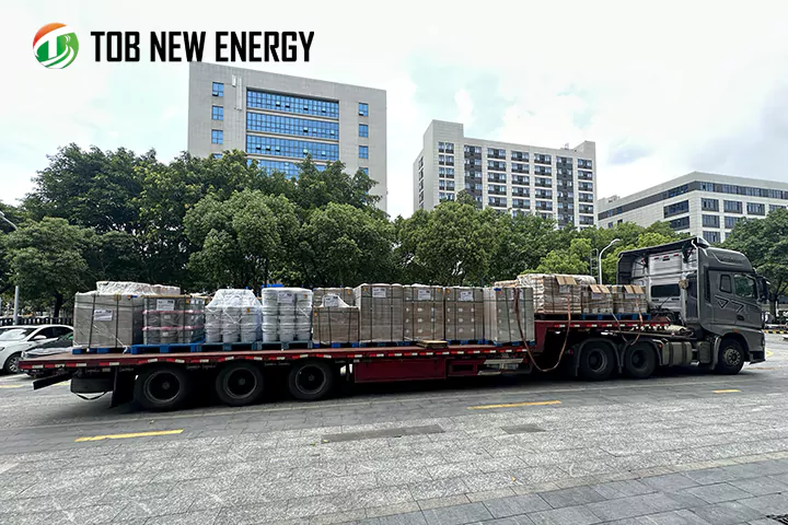 TOB New Energy에서 배송되는 리튬 이온 배터리 소재