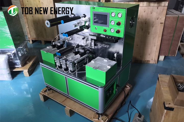  TOB 새로운 에너지 새로운 디자인 Semi-auto 배터리 스태킹 기계